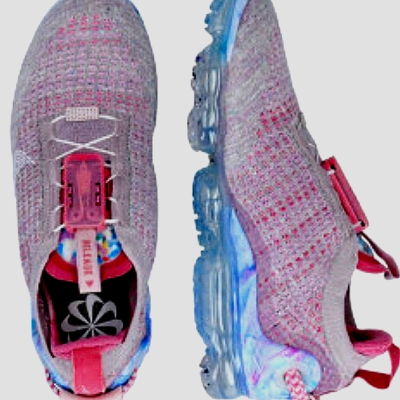 Nike Air Vapormax 2020 Flyknit Pink Sneakers Women's FK Shoes Excellent - Picture 5 of 13